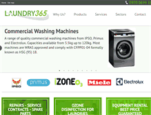 Tablet Screenshot of laundry365.co.uk